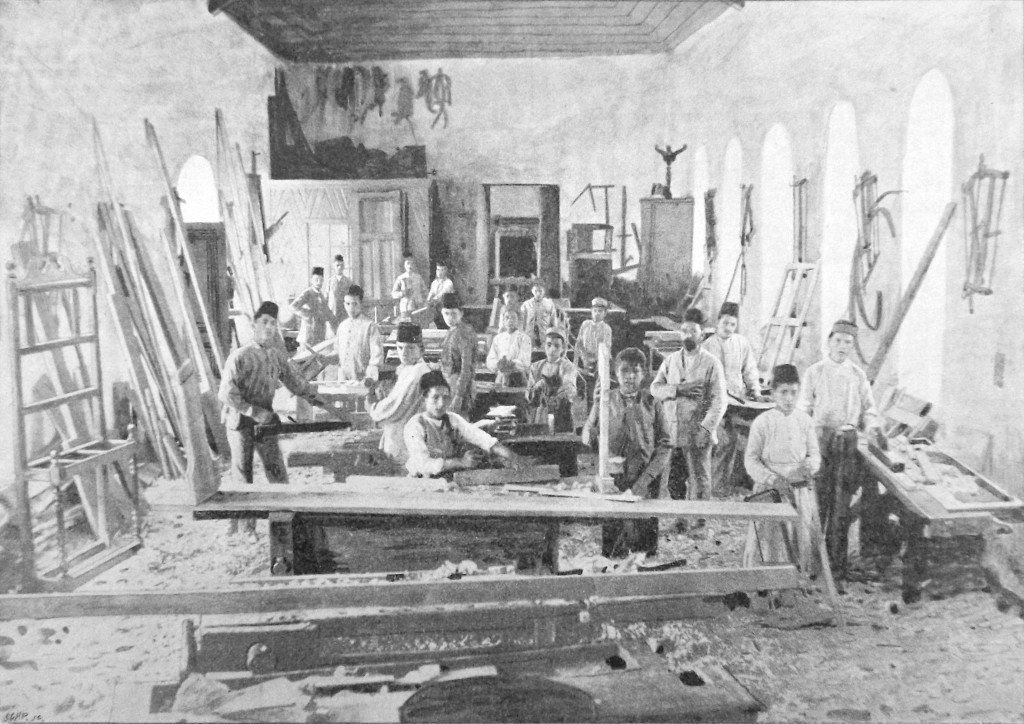 Jerusalem Vocational School: Carpentry Shop